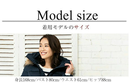 [Amian House] 50% OFF SALE Super long down coat with fox fur Gray is an additional 2000 yen OFF